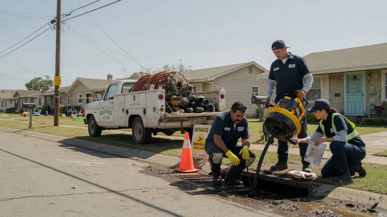 Drain Cleaning in Crowder, OK near me